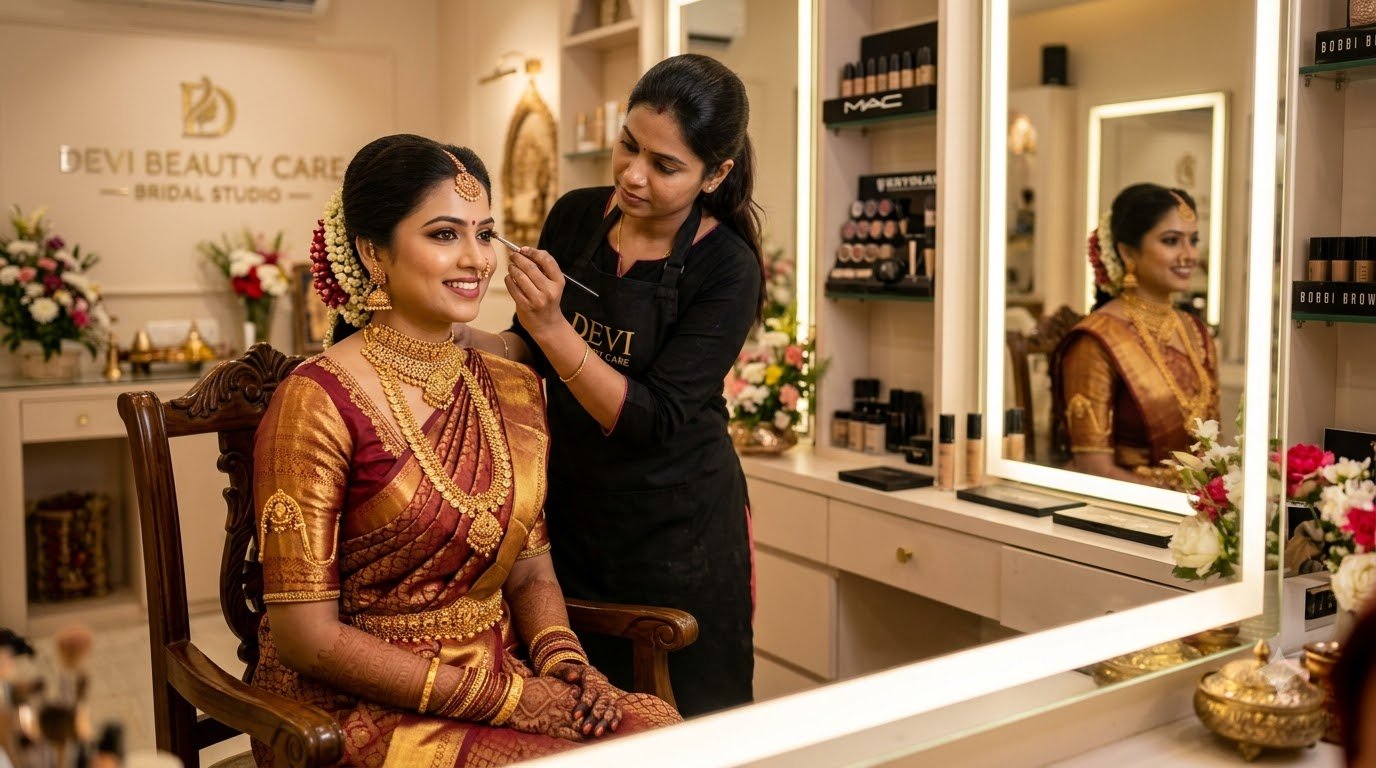 South Indian HD Bridal Makeup