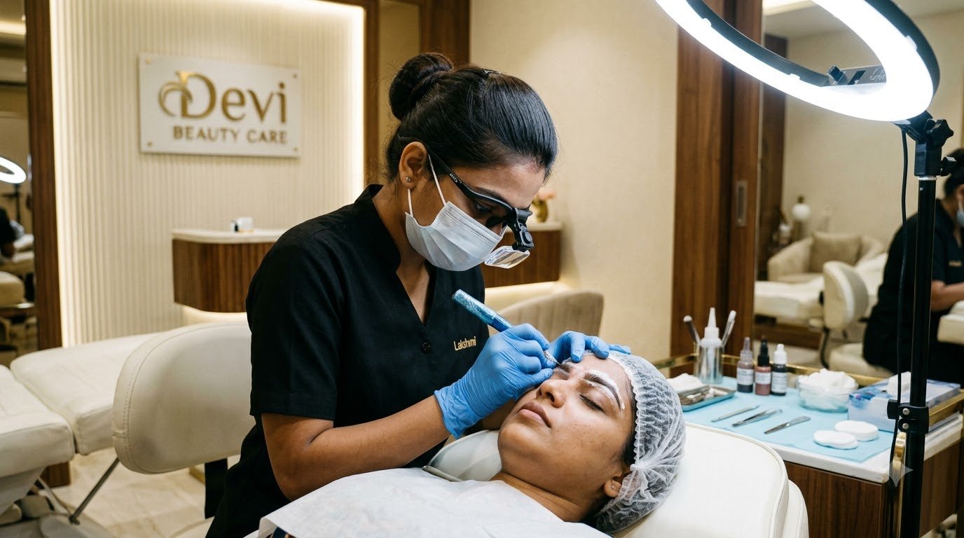 South Indian Microblading Eyebrows
